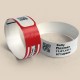 Brenmoor ECO100-Z white slim self sealing printable patient hospital bracelet