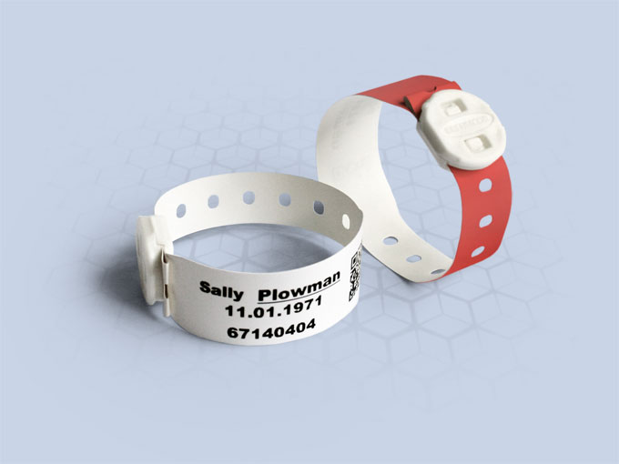 Brenmoor TODFAST LCB low cost printable patient hospital bracelet